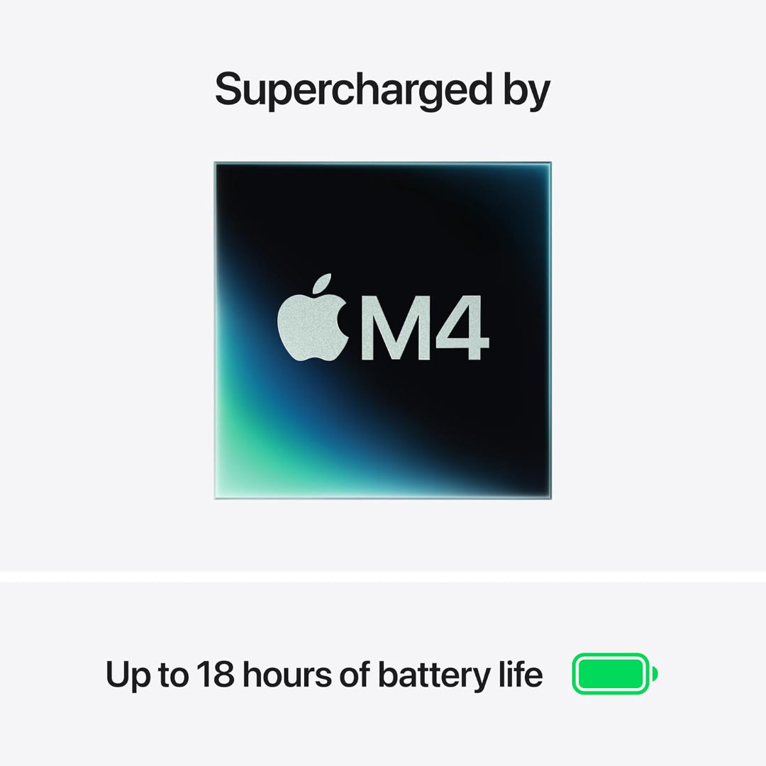 Apple 2025 MacBook Air (13-inch, Apple M4 chip with 10-core CPU and 10-core GPU, 16GB Unified Memory, 512GB)